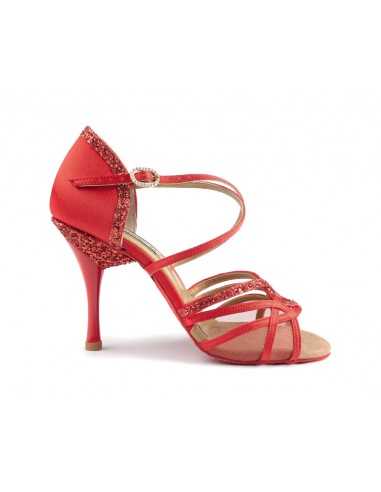 Chaussures de danse rouge talon...