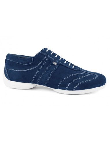 Sneakers homme nubuck bleu marine