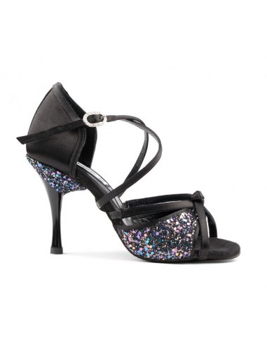 Chaussures danse glitter noir