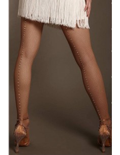 Collants resille strass...
