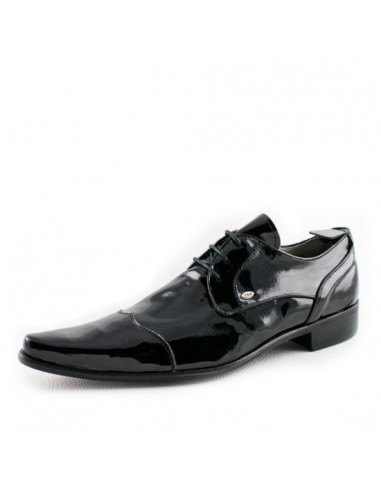 Chaussures homme cuir vernis noir...