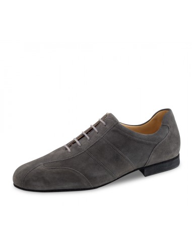 Chaussures de danse homme daim gris...