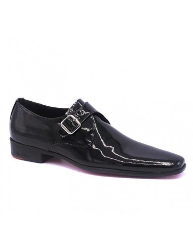 Chaussures homme cuir verni boucles...