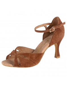 Chaussure nubuck brun chic