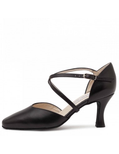 Chaussures fermées en cuir noir chic