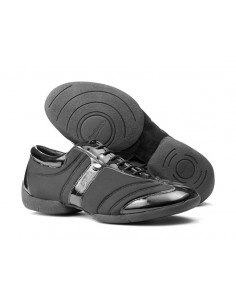 Sneakers danse cuir noir... 2