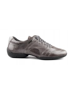 Sneakers cuir gris foncé