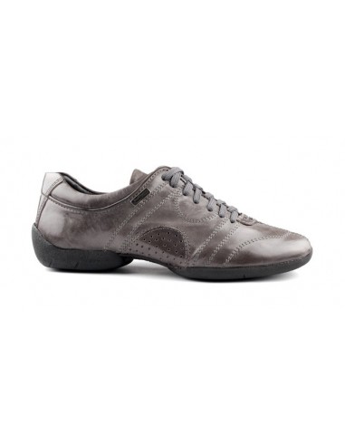 Sneakers cuir gris foncé