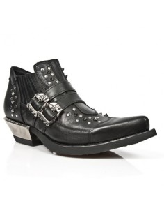 Chaussures homme rock cuir...