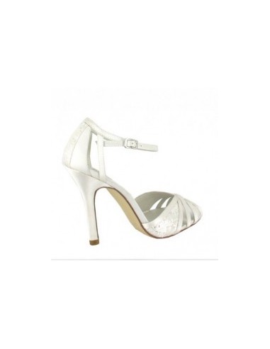 Chaussures mariage femme strass blanches