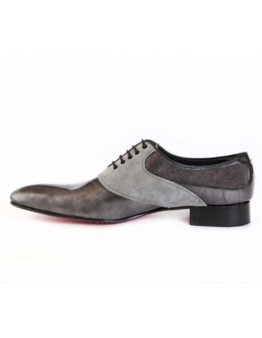 Chaussures ville homme cuir gris...